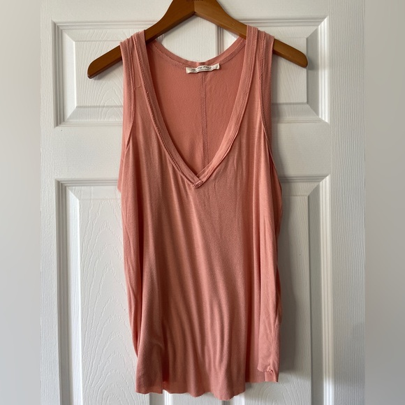 We The Free Tops - Free People We The Free Coral Plunge Tank Top Size Small